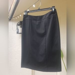 New Ann Taylor Pencil Sirt Size 0 Black